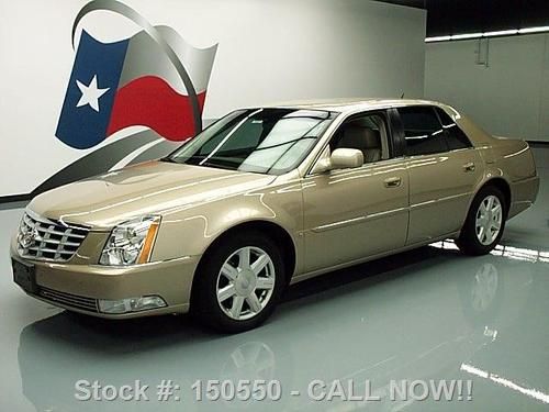 2006 cadillac dts lux ii climate seats park assist 72k texas direct auto