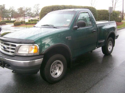 1999 ford f 150 xl 4.6 v-8  4x4 no reserve auction
