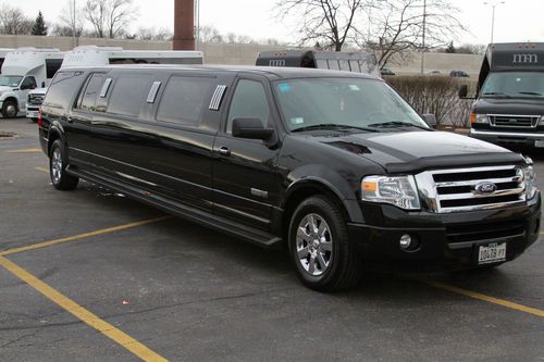 For sale 2008 140' stretch suv ford expedition limousine by dabryan coach qvm