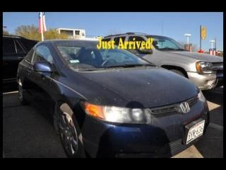 07 civic coupe at lx, 1.8l 4 cylinder, automatic, cloth, we finance!