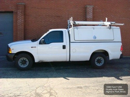 1999 ford f-250 f250 runs and drives but needs work mechanics special no reserve