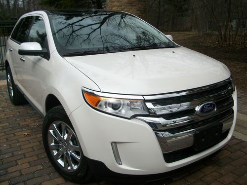 2011 edge sel.no reserve.leather/navi/panoroof/heated/chromes/sync/fogs/rebuilt