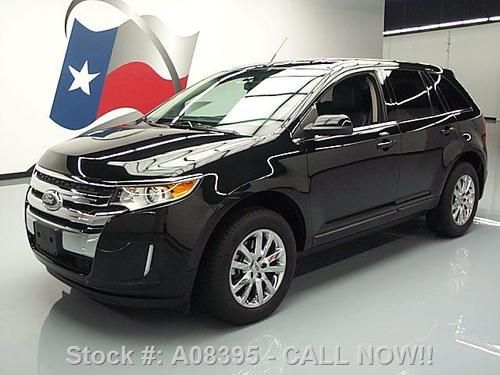 2013 ford edge limited heated leather rear cam only 23k texas direct auto