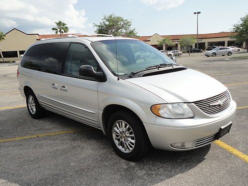 2001 chrysler town &amp; country limited 3.8l florida car low miles good shape