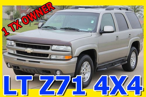 2003 chevy taho lt z71 4x4,clean tx title,1 owner,rust free