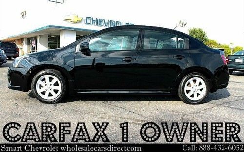 2011 nissan sentra sr automatic floor mats spoiler carfax certified 1 owner