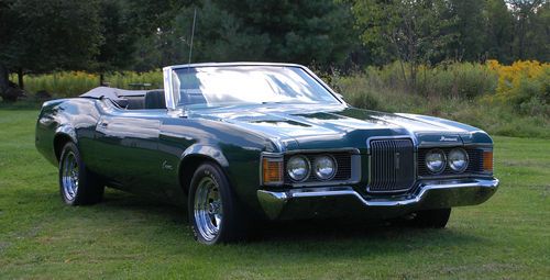 Beautiful 1971 cougar convertible