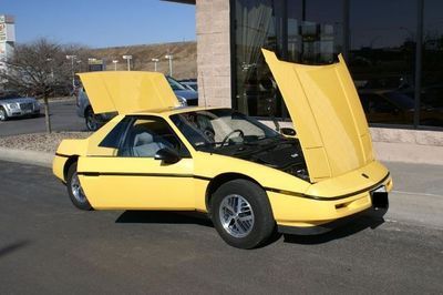 Mint-condition 1988 fiero, with 30,000 original miles! only 529 yellow made!