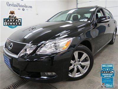 2009 gs350 awd navigtion camera park assist xenon carfax one owner finance 26995