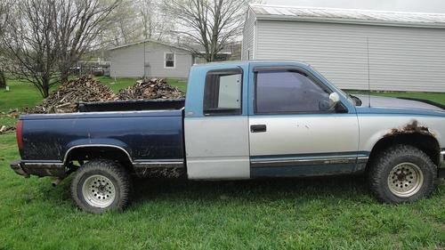 1991 chevy 2500 4x4 truck