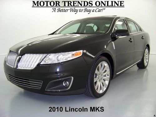 Navigation ultimate rearcam dual roof htd ac seats 19s 2010 lincoln mks only 12k