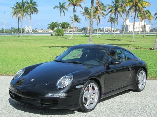 2007 porsche 911-s coupe, 6-sp, like new, all serviced.