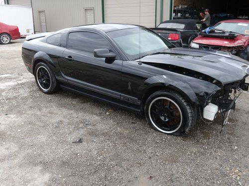 2007 ford mustang shelby gt500 wrecked rebuilder salvage damaged