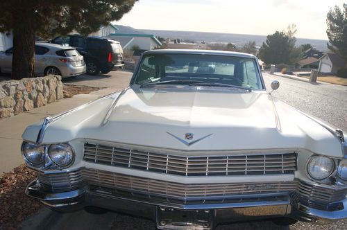 1964 cadillac coupe deville 429 v8 automatic ps pw pb 2,786 miles best barn find