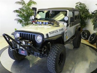 **one of a kind**  rubicon unlimited jk-8 lifted 4.0l x wrangler custom offroad