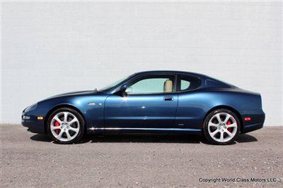 **look** 2004 maserati coupe low miles loaded! 02 03 05 06 2 dr gt showroom new!