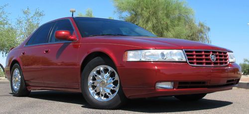 **no reserve** 2000 cadillac seville sts very low mile 1 az owner &amp; clean!!!
