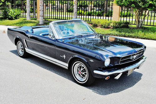 Simply beautiful 1965 ford mustang convertible 4 speed p.s,p.b must see drive