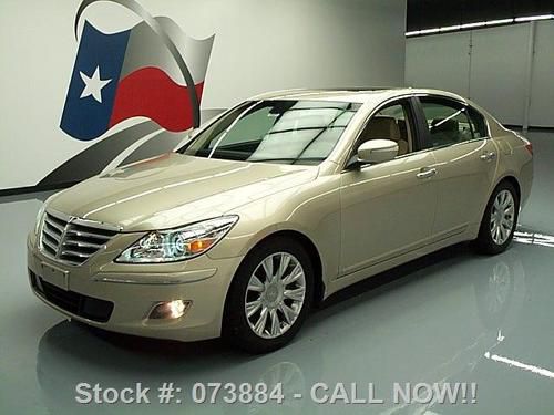 2010 hyundai genesis 3.8l sedan premium sunroof nav 39k texas direct auto