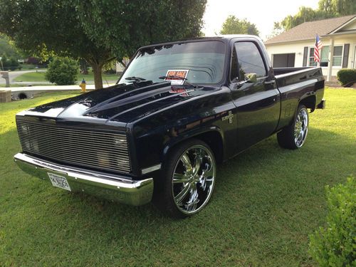 1984 silverado custom interior 24" wheels