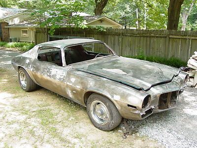 1971 camaro project matching numbers factory air
