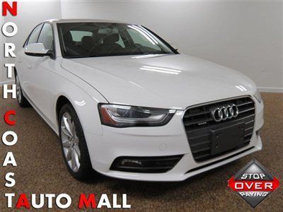 2013(13)a4 2.0t quattro fact w-ty only 6k lthr heat sts xenon moon phone mp3 sat