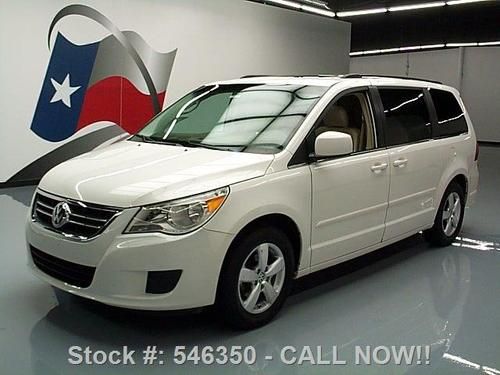 2009 volkswagen routan sel 7-pass leather sunroof 46k texas direct auto