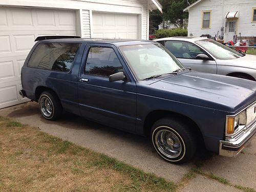 Buy used 1989 Chevrolet S10 Blazer With hydraulics! 99% ... Buy used 1989 Chevrolet S10 Blazer With hydraulics! 99% ...