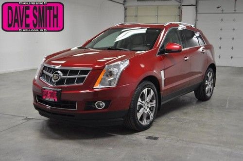 2012 red awd heated cooled leather sunroof rearcam nav bluetooth! we finance!