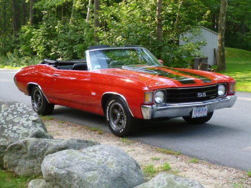 1972 chevelle convertible 402 /auto a/c