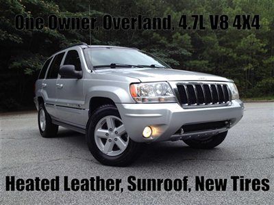 One owner overland heated leather sunroof 4.7l v8 4x4 quadra-drive new tires