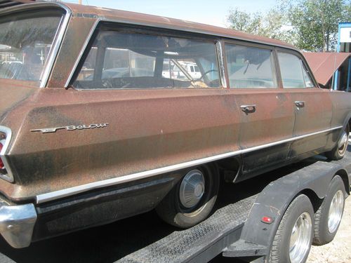 1963 chevy belair station wagon