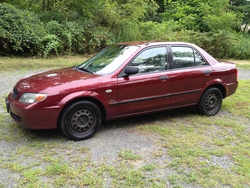 No reserve! 2003 mazda protege dx ~ 277k hwy miles ~ looks &amp; runs 100% ~ look!!