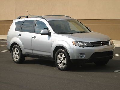 2007 mitsubishi outlander awd 4wd 4x4 ls clean one owner non smoker no reserve