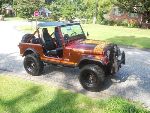 1979 jeep cj7 renegade * original paint and graphics * 304 v-8 * must see!!
