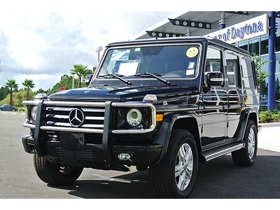 G550 suv 5.5l nav cd awd locking/limited slip differential tow hooks fog lamps