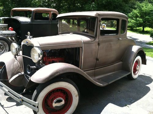 1931 ford model a coupe no rust rumble seat classic collector flathead look rare