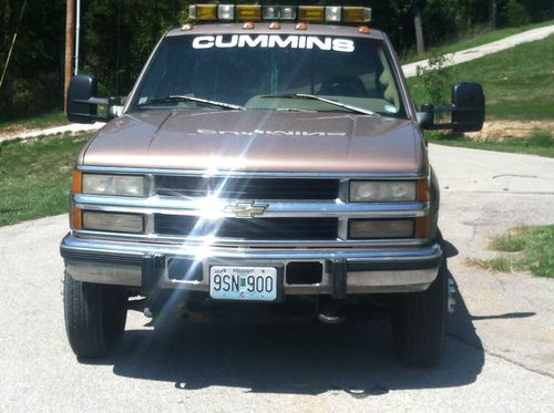 1995 chevy 3500, 4x4, with cummins diesel!