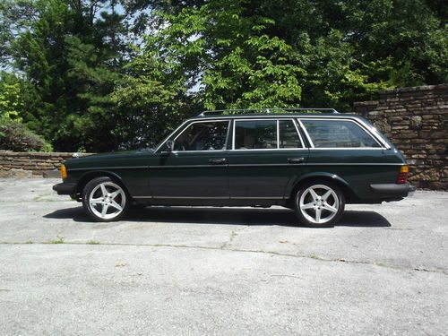 1985 mercedes benz 300td turbo diesel station wagon