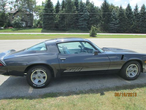 Buy Used 1981 Chevrolet Camaro Z28 T Top Charcoal Exterior