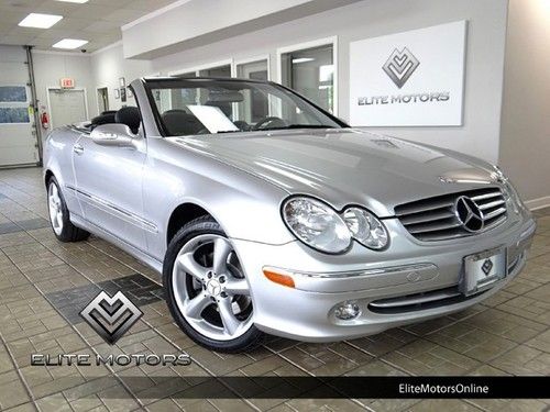 2005 mercedes benz clk350 cabriolet heated sts woodgrain cd changer fresh trade