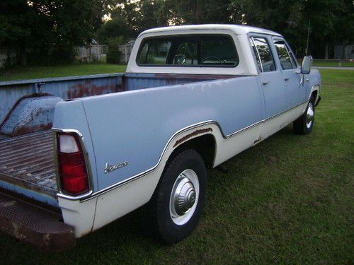 Buy used 1973 Dodge D200 Crew Cab Long Bed Pickup Truck in ...