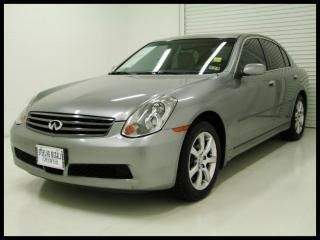 06 g35 x g35x awd 4x4 sedan sunroof heated leather alloys xenons priced to sell