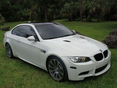 2011 bmw m3 coup,1-owner,warranty &amp; free bmw maint,navigation,carfax cert,no res