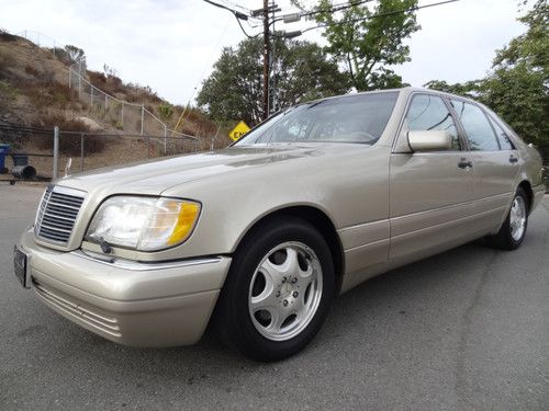 2 owner 99 mercedes benz s320 3.2l  w140 big body saloon s600 s500 s class 320