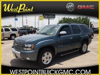 08 tahoe z71 4wd 5.3l v8 navigation leather sunroof entertainment towing package