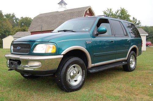 No reserve..beautiful, great running,looking 4 wheel drive 1997 ford expedition
