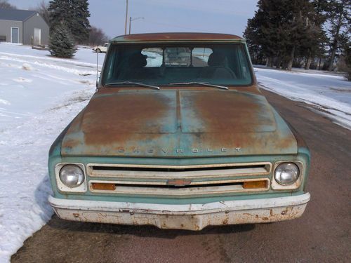 1967 chevy c10 rat rod, newer 350 engine, new quick fuel carb, cool sounds great