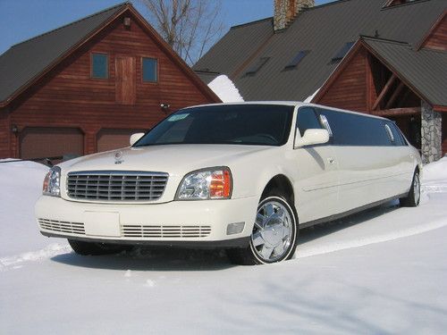 2002 cadillac deville limo limousine 8 pax