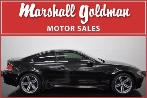 2007 bmw m6 coupe black sapphire/black smg only 36900 miles